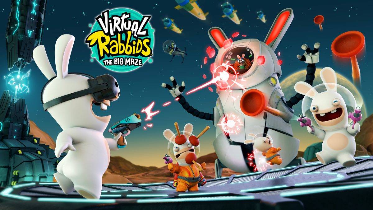 Virtual Rabbids: The Big Maze VR game at Escapeverse Thane