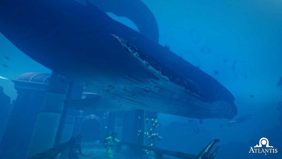Atlantis VR game at Escapeverse Thane